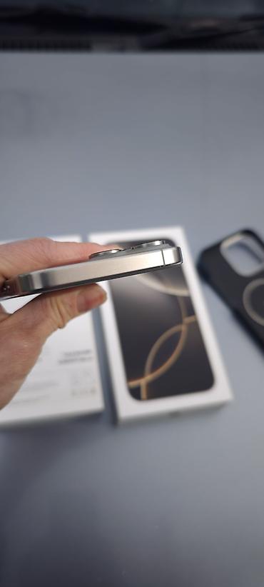 Apple iPhone: IPhone 16 Pro Max, Б/у, 512 ГБ, Natural Titanium, Коробка, 94 % — 10