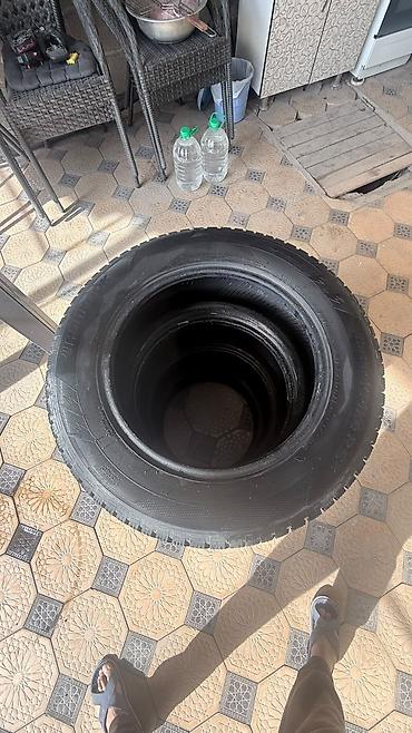 Шины и диски: Шины 215 / 60 / R 16, Зима, Б/у, Комплект, Легковые, Корея, Hankook — 2