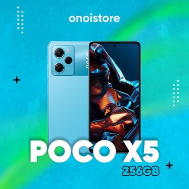 возможно в рассрочку: Poco X5 Pro, Новый, 256 ГБ, цвет - Черный, В рассрочку, 2 SIM