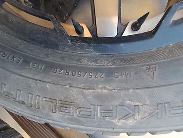 d 110: Колеса в сборе 275 / 50 / R 20, Зимняя шипованная, Б/у, Внедорожные (АТ/МТ), Литые — 4