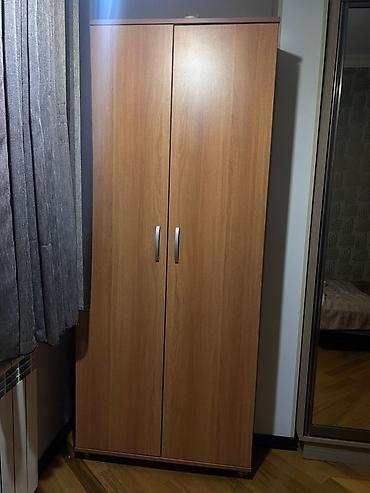 İkiqapılı geyim şkafı - Material: laminat/LDSP, ağac teksturalı isti