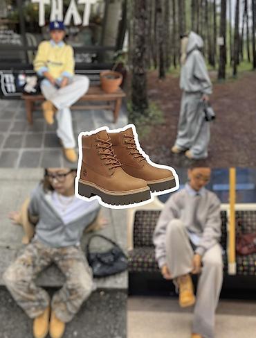 тимберленды женские: Ботинки, 39, Timberland, Новый, цвет - Бежевый — 1