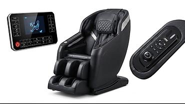 тенга массаж: Массажное кресло, Б/у, В рассрочку, Платная доставка, цвет - Черный — 1