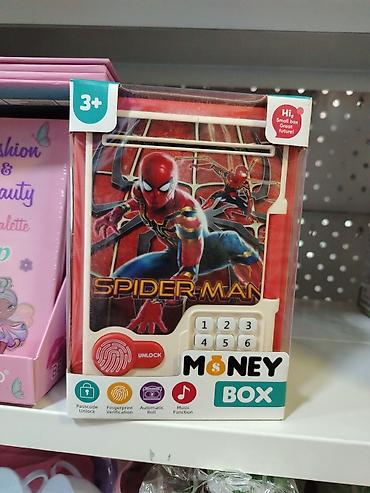 человек паук: Копилка-сейф «Spider‑Man» для детей 3+ - Тематика: Человек‑Паук — 1