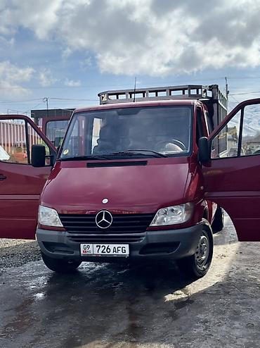 низкий кабина: Mercedes-Benz Sprinter (двухрядная кабина) — бортовой/фермерский — 3