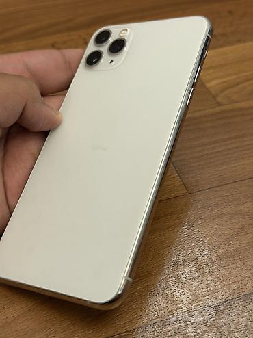 iphone cs: IPhone 11 Pro Max, Новый, 64 ГБ, White Titanium, Защитное стекло, Чехол, 75 % — 3