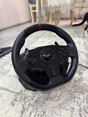 psn hediye kartı: PXN V9 Gaming Racing Wheel satılır. Vəziyyəti yaxşıdır, problemsiz — 6
