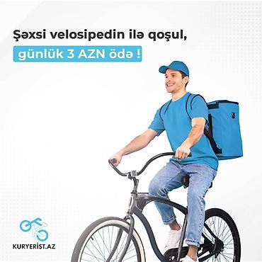 is axtariram bag evinde: Sürücü-kuryer tələb olunur, Şəxsi nəqliyyat vasitəsi ilə, Gündəlik ödəniş, Təcrübəsiz — 4
