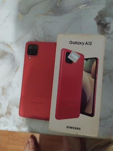 Elektronika: Samsung Galaxy A12, 32 GB, rəng - Qırmızı, İki sim kartlı — 6