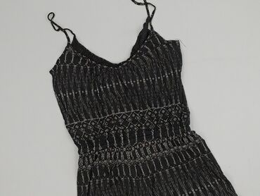 czarne sandały z pomponami: Women`s overall, size S