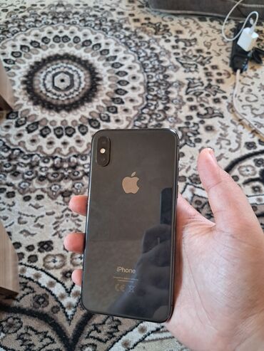 Apple iPhone: IPhone Xs, 256 GB, Qara, Zəmanət, Simsiz şarj, Face ID
