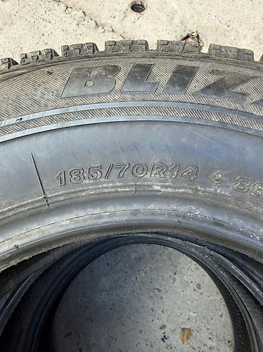 mercedes e200: Шины 185 / 70 / R 14, Зима, Б/у, Комплект, Легковые, Япония, Bridgestone — 4