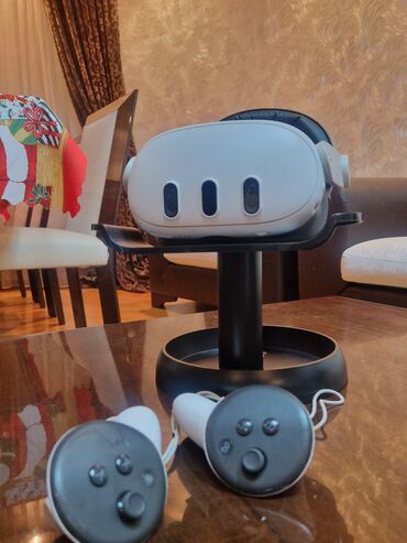 Video oyunlar üçün aksesuarlar: Meta Quest 3 VR dəsti - Tam simsiz VR qulaqlığı: ön paneldə 4 — 8