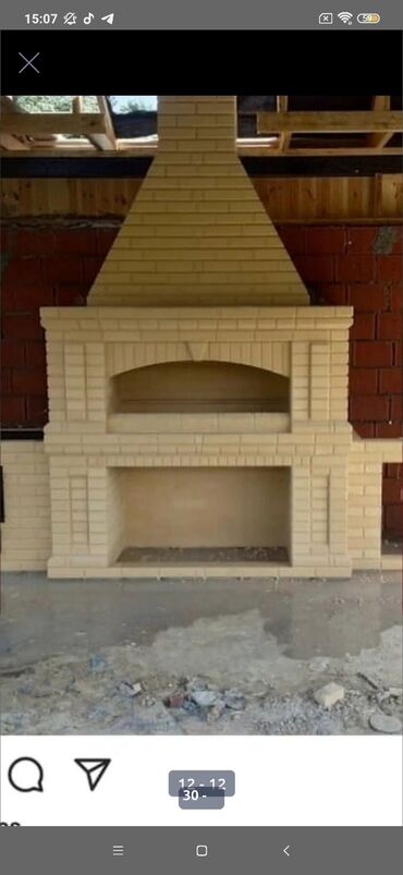 Manqallar, qrillər, barbekyu: MANGAL, KAMIN, TENDIR,KURE TIKILMESI, KEYFIYET 100 % MUNASIB GIYMET — 21