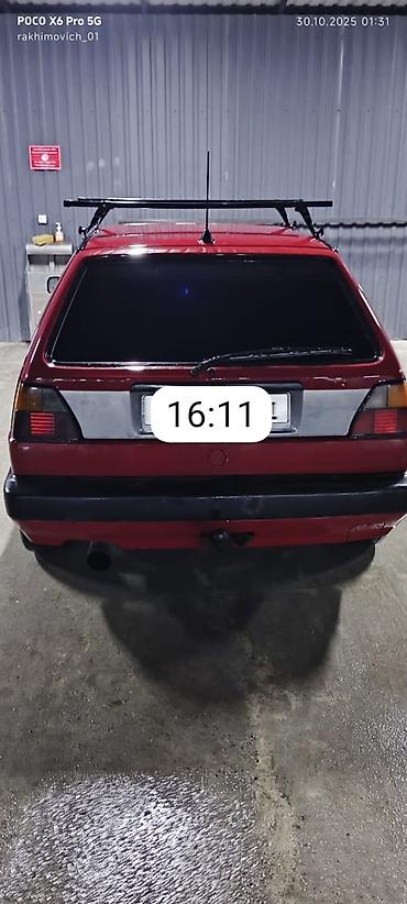 Унаа сатуу: Volkswagen Golf: 1990 г., Кол менен иштөөчү, Хетчбек — 7