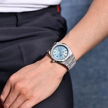 Ručni satovi: PAGANI DESIGN PD-1673 - 40mm - Svetlo plava Potpuno NOV unisex sat — 4