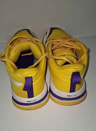 nike patike air force: Puma košarkaške patike – žuto‑ljubičaste, malo nošene. - Model sa — 2