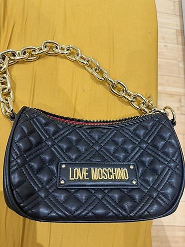 miniş: Love Moschino qadın çantası - Model: quilted (kapitone tikişli) — 1