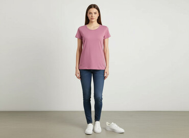 tommy hilfiger t shirty slim fit: T-shirt damski, rozmiar S