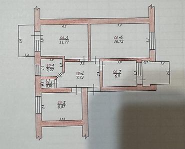 Продажа квартир: 3 комнаты, 60 м², Индивидуалка, 5 этаж, Косметический ремонт — 19