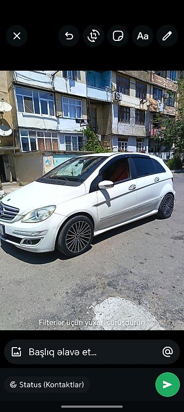 mersedes b klass: Mercedes-Benz B-Class: 1.7 l | 2006 il Hetçbek — 4