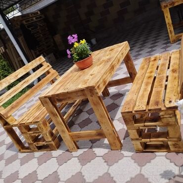 стул стол бу: Комплект садовой мебели