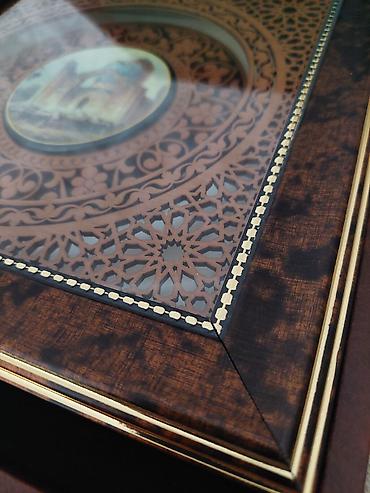 ordek şekli: Xonça/qutu daxilində dekorativ taxta tablo - Material: laklı taxta — 3