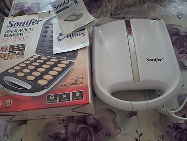 iran peci iwlenmiw: Sonifer SF-6062 “Sandwich Maker” – qoz formalı mini piroq/şirniyyat — 2