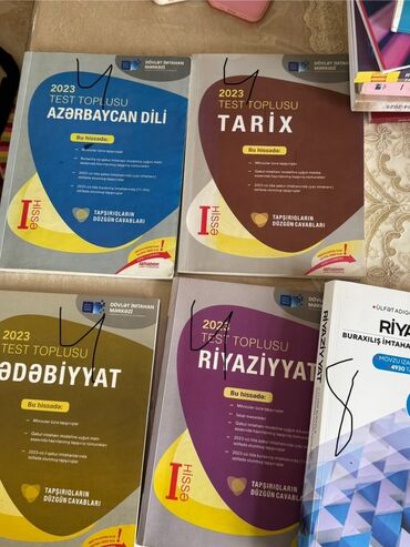 композитные бассейны в баку: DİM 2023 “Test Toplusu” I hissə kitabları dəsti Fənlər: - Azərbaycan