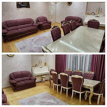 Divan və kreslo dəstləri: İşlənmiş, Divan, 2 kreslo — 1