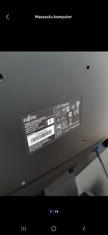 Masaüstü kompüterlər və iş stansiyaları: Masaustu kohne model Fujitsu (coxdadir isledilmir) Şekillerde -da lalafo.az — 7 Masaüstü kompüterlər və iş stansiyaları: Masaustu kohne model Fujitsu (coxdadir isledilmir) Şekillerde — 7