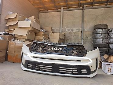 Бампер передний в сборе для Kia (эмблема нового образца KIA)
