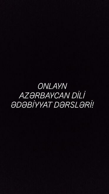 репетитор начальных классов в баку: Müəlliməlik
Onlayn dərs