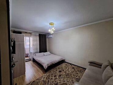бишкек квартира 1 комнатный: 1 комната, 44 м², 107 серия, 7 этаж