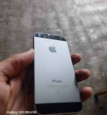 чехол для телефона fly 5s: IPhone 5s, 32 ГБ, Черный, Отпечаток пальца