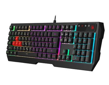 Компьютерные мышки: Клавиатура A4TECH BLOODY B140N GAMING NEON BACKLIGHT KEYBOARD USB