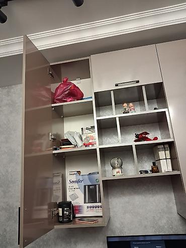 стенка для спальни: Divar asılqanı modul şkaf sistemi - Material: MDF/LDSP korpus, parlaq — 2