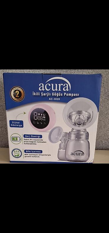 philips avent süd sağan: Acura AC-3020 ikili şarjlı döş (göğüs) pompası - Rəqəmsal göstərici — 1