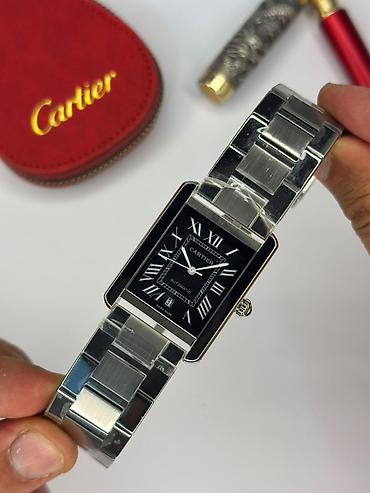 gunuş saat: Yeni, Qol saatı, Cartier, rəng - Gümüşü — 8
