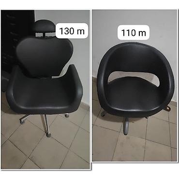işlenmiş et: Salon üçün 2 ədəd saç kreslosu satılır Əla vəziyyətdədir, çox az — 1