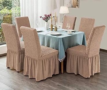 Prekrivači za nameštaj: 02. Navlake za stolice – sa karnerima i bez karnera! ✨ Odaberite stil — 3