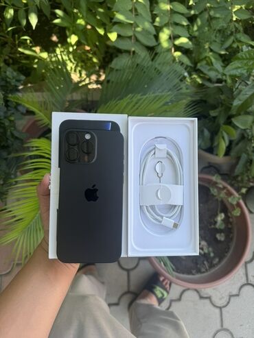 12 про 256 гб цена: IPhone 16 Pro Max, Колдонулган, 256 ГБ, Кара, Кабель, 100 %