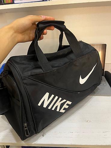 Спорттук сумкалар: Спортивная сумка Nike, черная - Формат: дорожная/тренировочная — 2