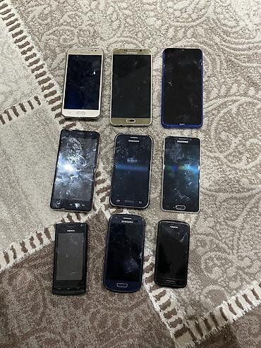 kohnə telefon: 9 ədəd telefon bəziləri tam işləkdir bəziləri zapçast kimi istifadə — 2