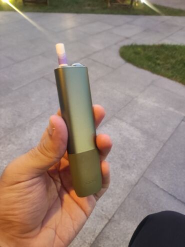 iqos iluma μεταχειρισμενο: IQOS elektron siqaret. Yeni alinib 1-2 aydi istifade olunur. Hele 9 ay
