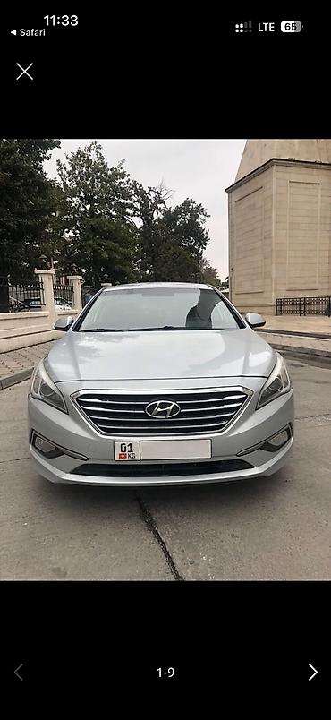 Аренда транспорта: Сдаю Hyundai Sonata под такси, Долгосрочно, | Залог, Предоплата, Водительские права — 1
