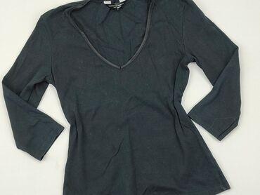 granatowe bluzki z krótkim rękawem: Блуза жіноча, Dorothy Perkins, L, стан - Хороший
