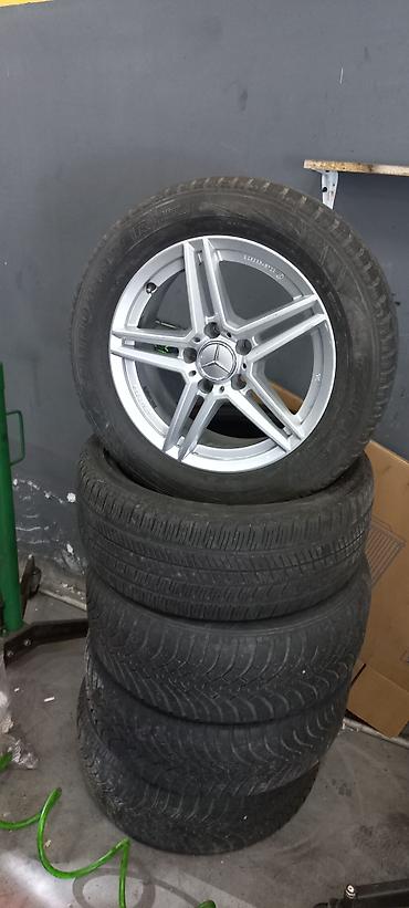 mercedes disk r16: 215-55-R16 mersedes 4 fesil 4 dene az islenmis tekerlerdir firma — 2