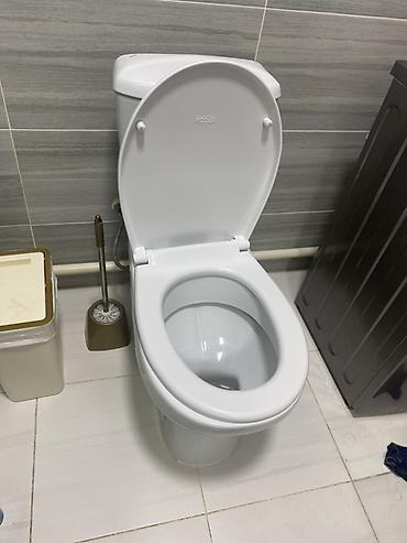 ros: Унитаз Напольный, Б/у, Материал: Фаянс — 2