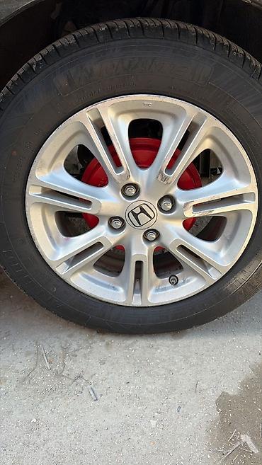 şam disk 17: İşlənmiş Disk təkər Honda 185 / 65 / R 15, 4 Boltlu — 5